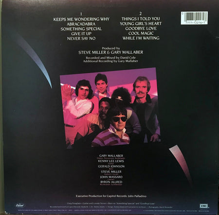 The Steve Miller Band* : Abracadabra (LP, Album, Club, Col)