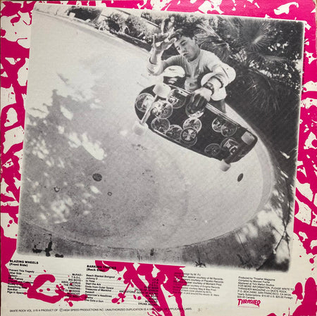 Various : Blazing Wheels And Barking Trucks - Skate Rock Vol. 2 (LP, Comp)