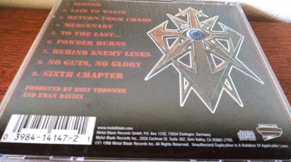 Bolt Thrower : Mercenary (CD, Album)