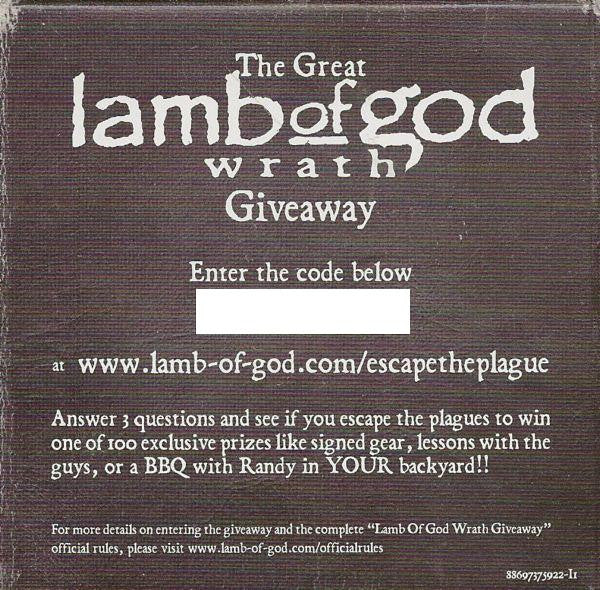 Lamb Of God : Wrath (LP, Album)