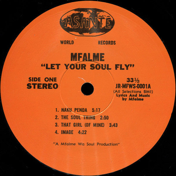 Mfalme : Let Your Soul Fly (LP, RE)