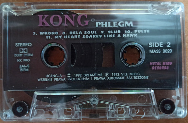 Kong : Phlegm (Cass, Album)