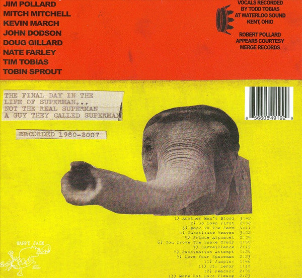 Robert Pollard : Superman Was A Rocker (CD, Album)