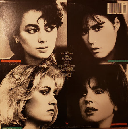 Bangles : All Over The Place (LP, Album, RE, Car)