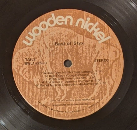 Styx : Best Of Styx (LP, Comp, Ind)