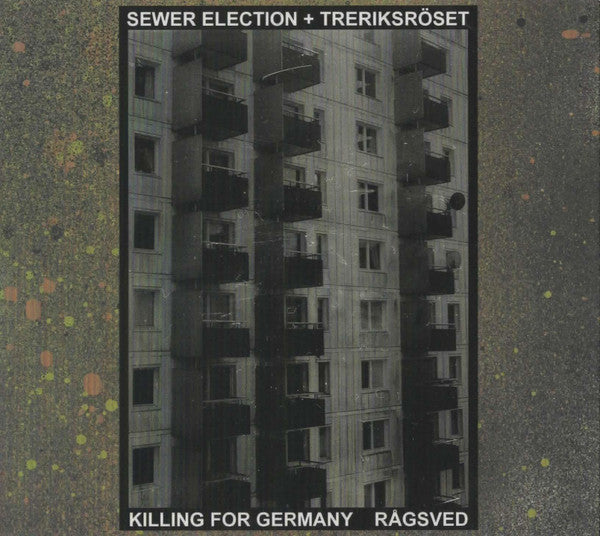 Sewer Election + Treriksröset : Killing For Germany / Rågsved (CD, Comp)