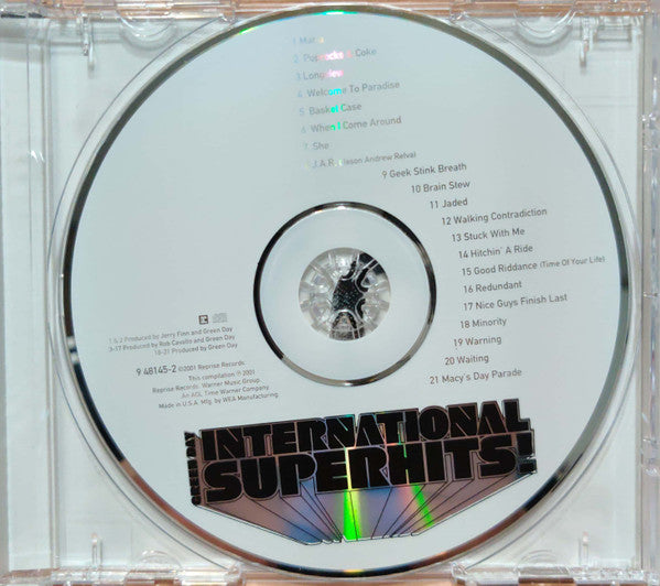 Green Day : International Superhits! (CD, Comp)