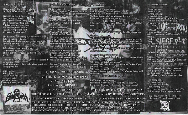 Truth Of All Death / Girth (4) : Truth Of All Death / Girth (Cass, Pur)