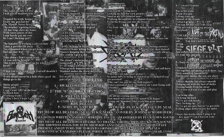 Truth Of All Death / Girth (4) : Truth Of All Death / Girth (Cass, Pur)