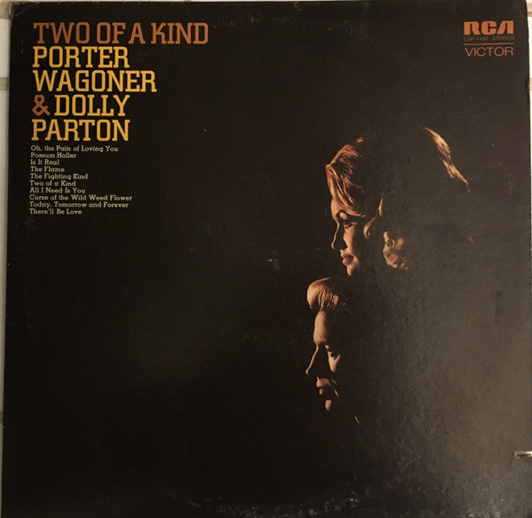 Porter Wagoner And Dolly Parton : Two Of A Kind (LP, Album, Roc)
