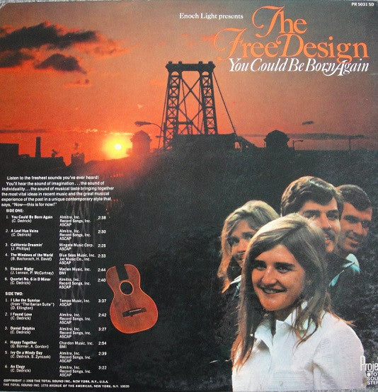 The Free Design : You Could Be Born Again (LP, Album, San)