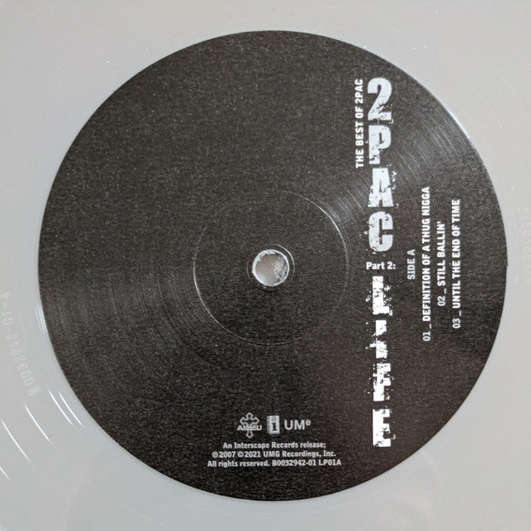 2Pac : The Best Of 2Pac - Part 2: Life  (2xLP, Comp, Ltd, Gre)