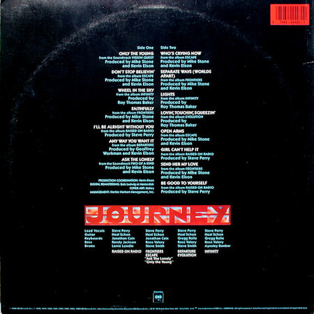 Journey : Greatest Hits (LP, Comp)