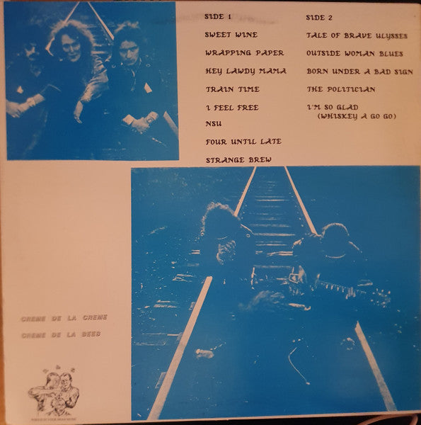 Cream (2) : Creme De La Creme - Creme De La Beeb (LP, Unofficial)