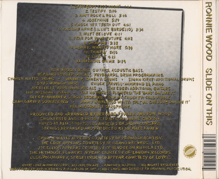 Ron Wood : Slide On This (CD, Album)
