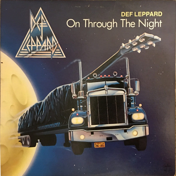 Def Leppard : On Through The Night (LP, Album, PRC)