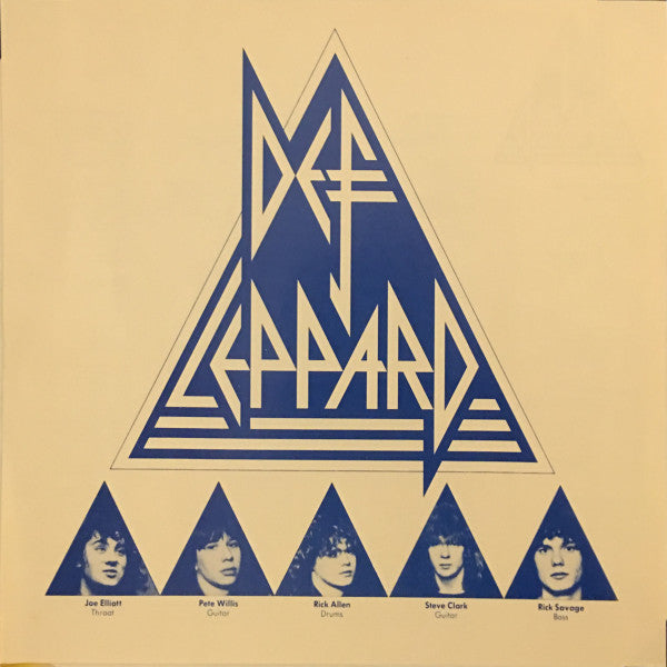 Def Leppard : On Through The Night (LP, Album, PRC)