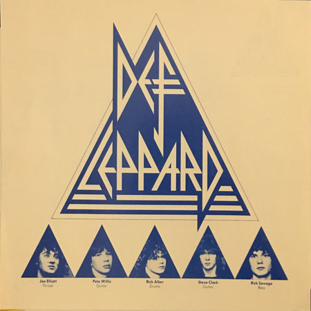 Def Leppard : On Through The Night (LP, Album, PRC)
