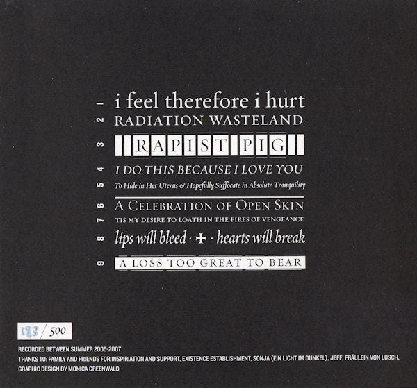 Human Larvae : Home Is Where The Hurt Is (CD, Album, Ltd)