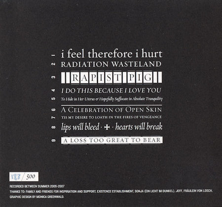 Human Larvae : Home Is Where The Hurt Is (CD, Album, Ltd)