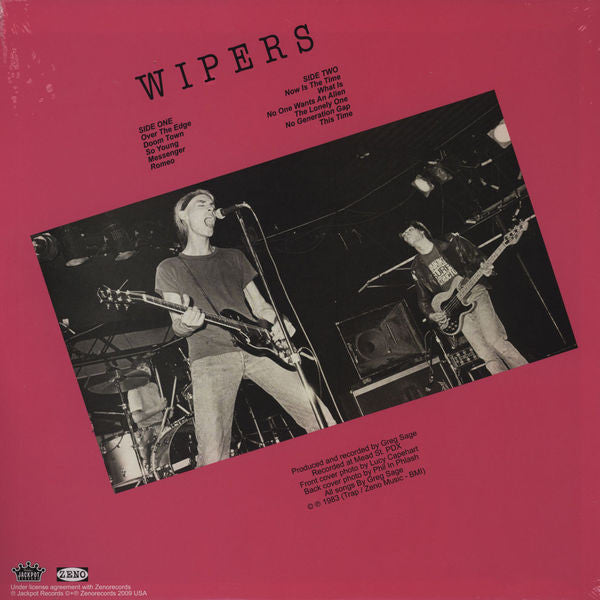 Wipers : Over The Edge (LP, Album, Ltd, RE, RM)