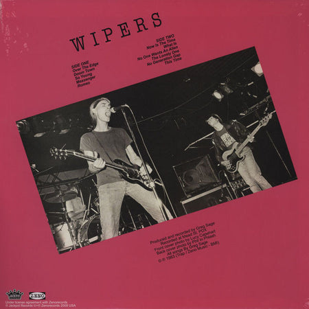 Wipers : Over The Edge (LP, Album, Ltd, RE, RM)
