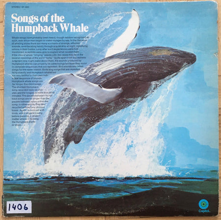 Humpback Whale : Songs Of The Humpback Whale (LP, Album, RE, Ora)