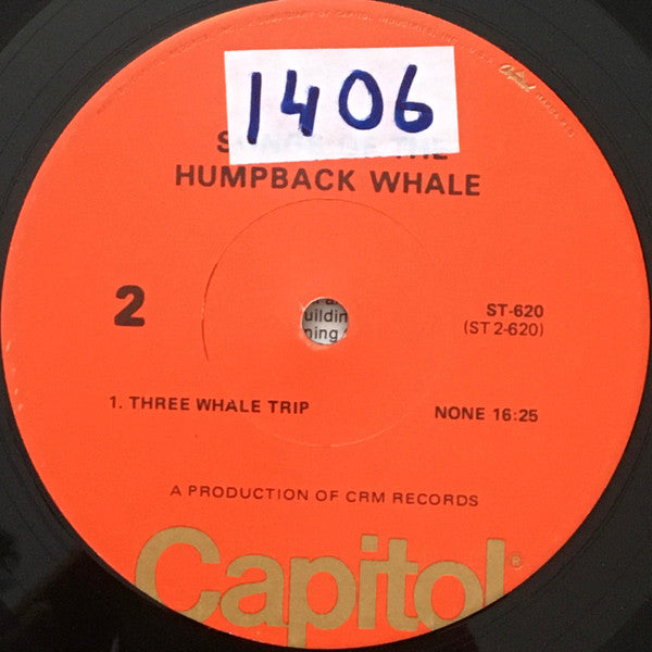 Humpback Whale : Songs Of The Humpback Whale (LP, Album, RE, Ora)