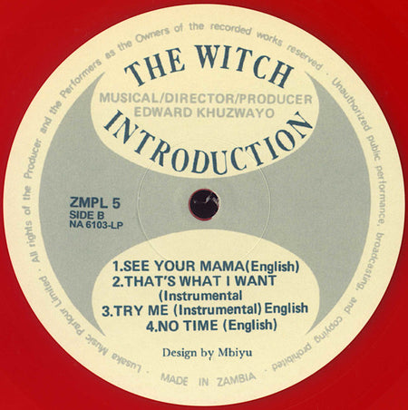 Witch (3) : Introduction (LP, Album, Ltd, RE, Red)