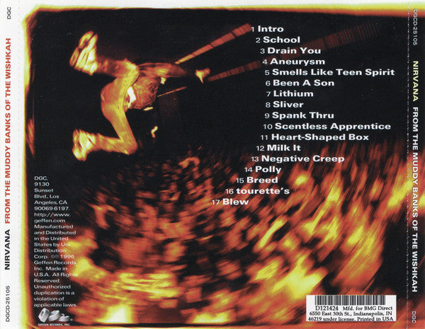 Nirvana : From The Muddy Banks Of The Wishkah (CD, Album, Club, RP, BMG)