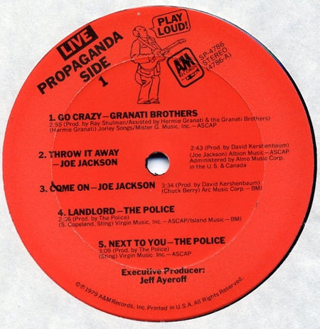 Various : Propaganda (LP, Smplr, Pit)