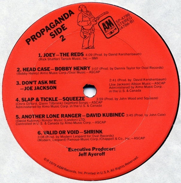 Various : Propaganda (LP, Smplr, Pit)