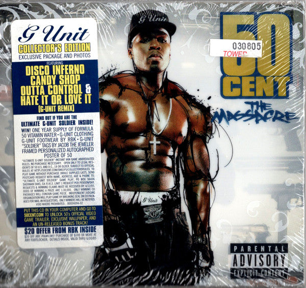 50 Cent : The Massacre (CD, Album, Dig)