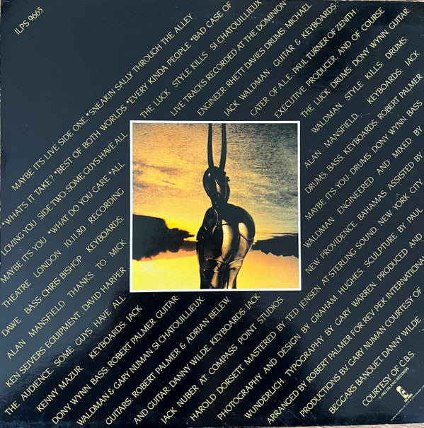 Robert Palmer : Maybe It's Live (LP, Album)