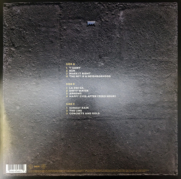 Foo Fighters : Concrete And Gold (LP + LP, S/Sided, Etch + Album)