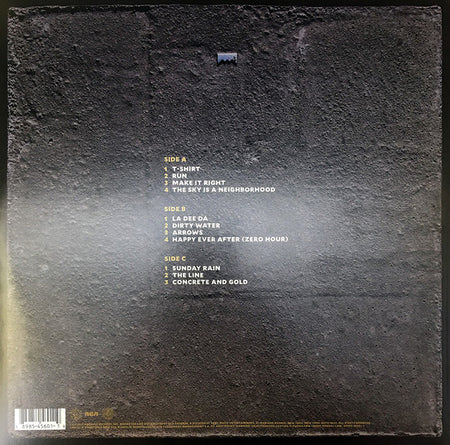Foo Fighters : Concrete And Gold (LP + LP, S/Sided, Etch + Album)