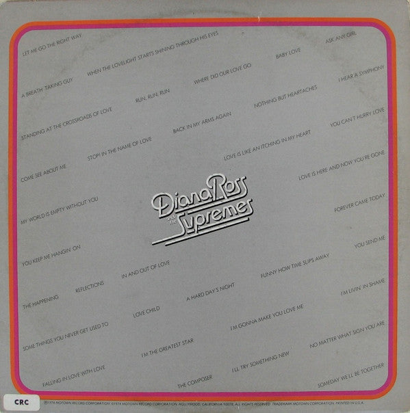 Diana Ross And The Supremes* : Anthology (3xLP, Comp, Ter)
