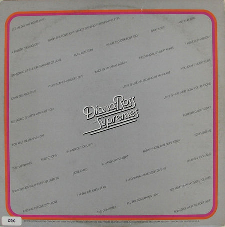 Diana Ross And The Supremes* : Anthology (3xLP, Comp, Ter)