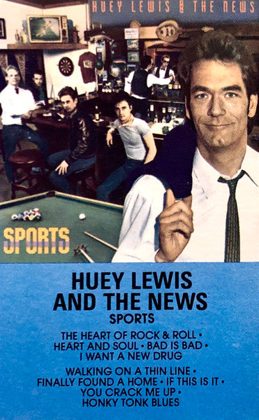 Huey Lewis & The News : Sports (Cass, Album, Mat)