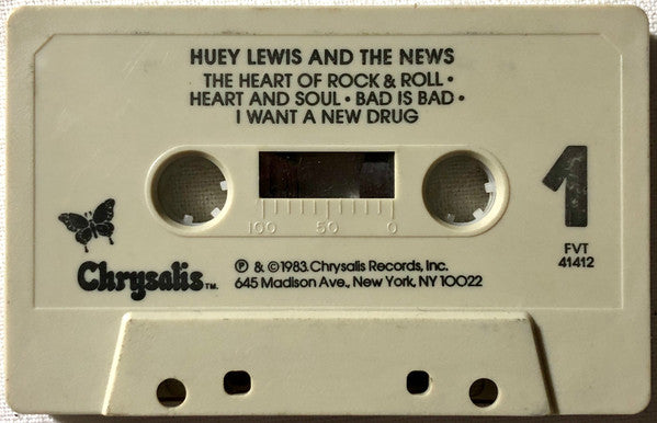 Huey Lewis & The News : Sports (Cass, Album, Mat)