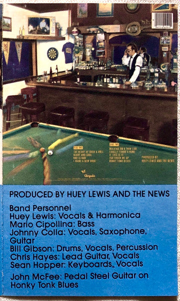 Huey Lewis & The News : Sports (Cass, Album, Mat)