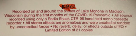 Re Pro Cor* : Meditations on Concrete Jazz (Cass, Ltd, Num, Bro)