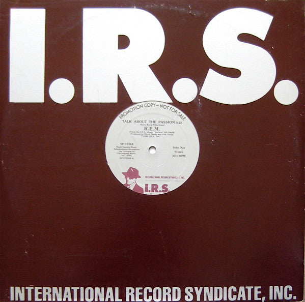 R.E.M. : Talk About The Passion (12", Promo)