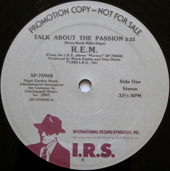 R.E.M. : Talk About The Passion (12", Promo)