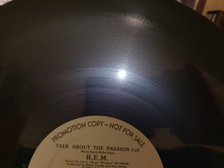 R.E.M. : Talk About The Passion (12", Promo)