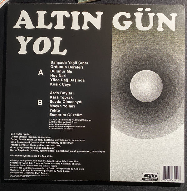 Altın Gün : Yol (LP, Album)