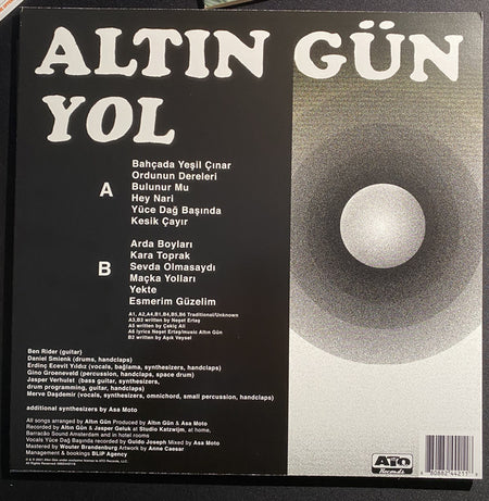 Altın Gün : Yol (LP, Album)