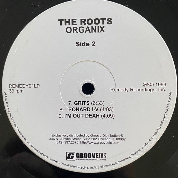 The Roots : Organix (2xLP, Album, RE)
