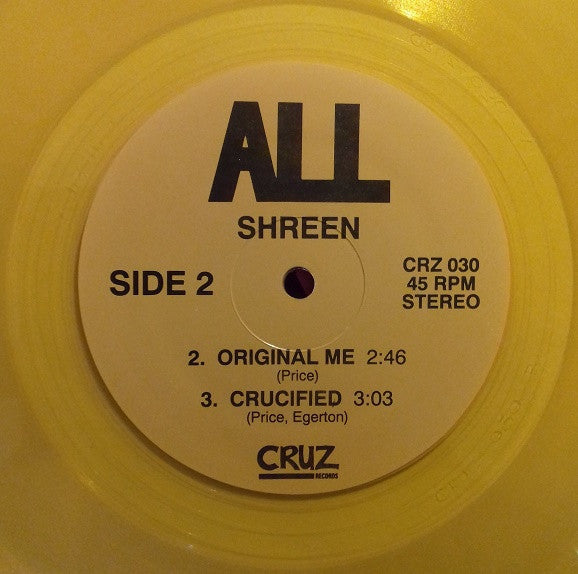 ALL (2) : Shreen (10", Single, Yel)