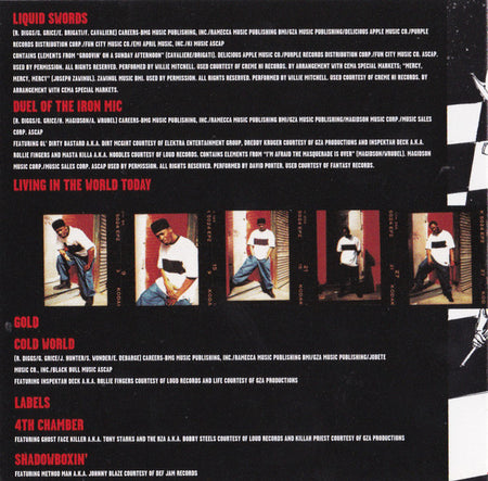 The Genius / GZA : Liquid Swords (CD, Album, RE, UNI)